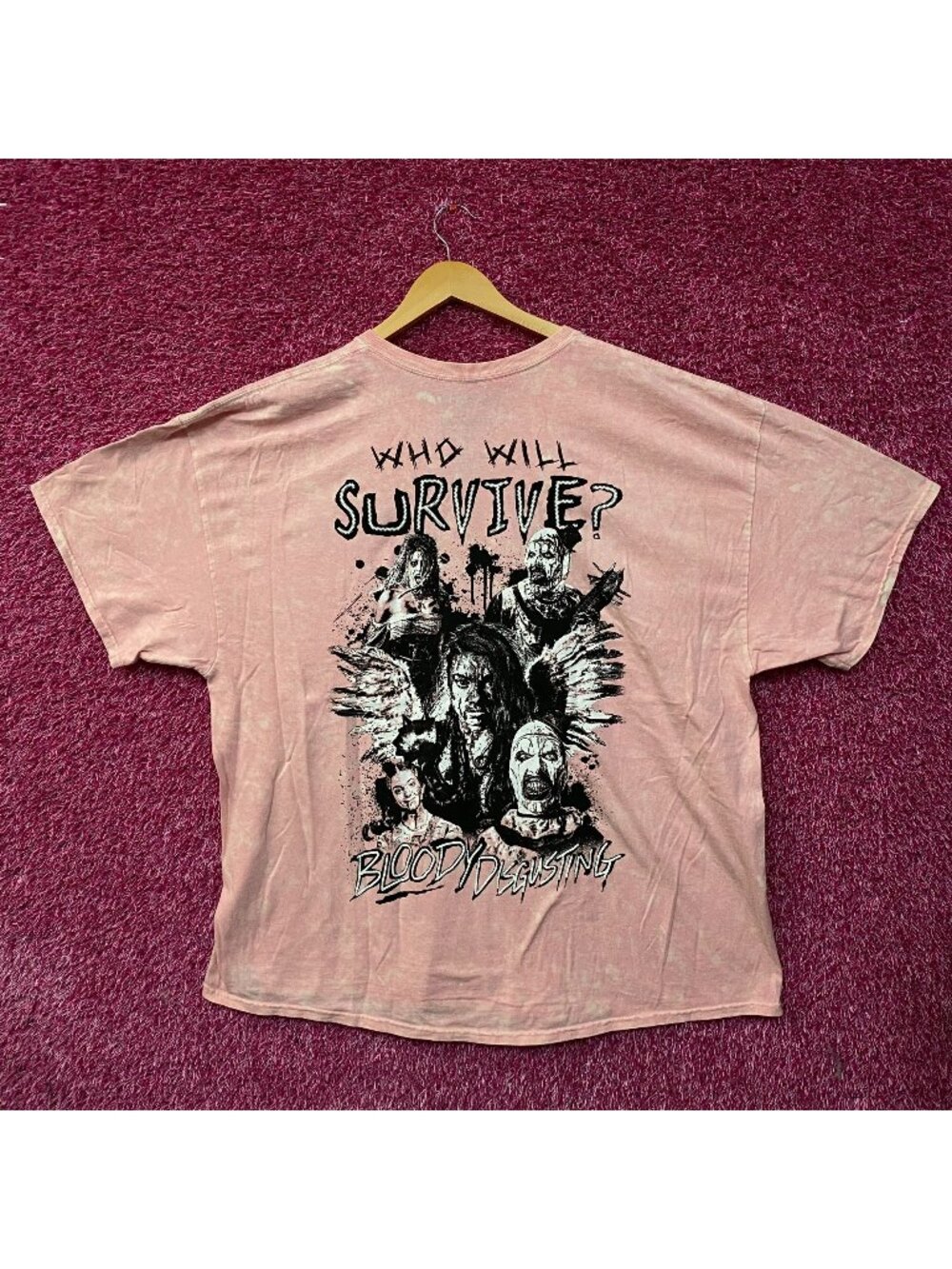 Bloody Disgusting X Terrifier Art The Clown T-Shirt 2XL